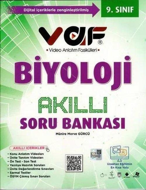 9.Sınıf Biyoloji Akıllı Soru Bankası