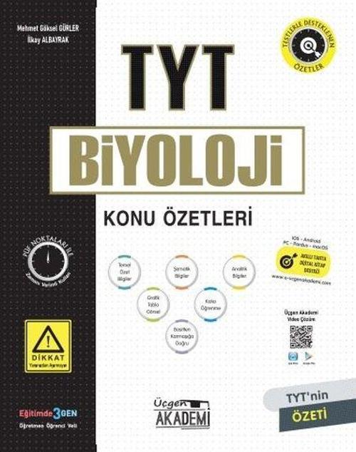TYT Biyoloji Konu Özetleri