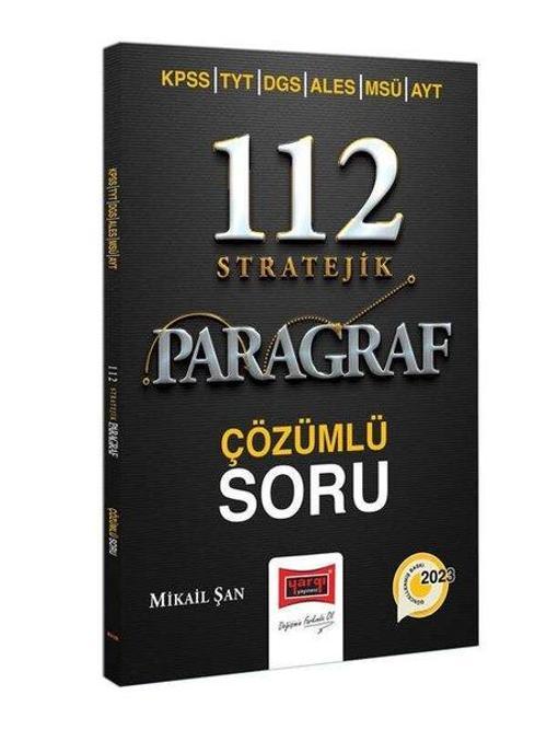 2023 KPSS TYT DGS ALES MSÜ AYT 112 Stratejik Paragraf Çözümlü Soru Bankası