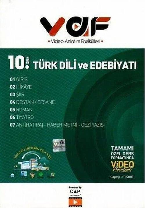 10.Sınıf Türk Dili ve Edebiyatı Video Anlatım Fasikülleri
