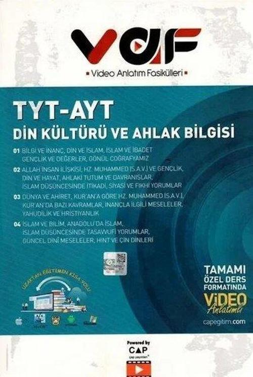 TYT AYT Din Kültürü ve Ahlak Bilgisi Video Anlatım Fasikülleri