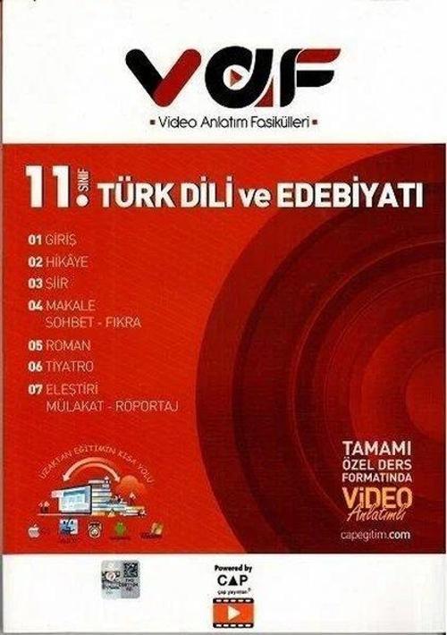 2021 11.Sınıf Türk Dili ve Edebiyatı Video Anlatım Fasikülleri