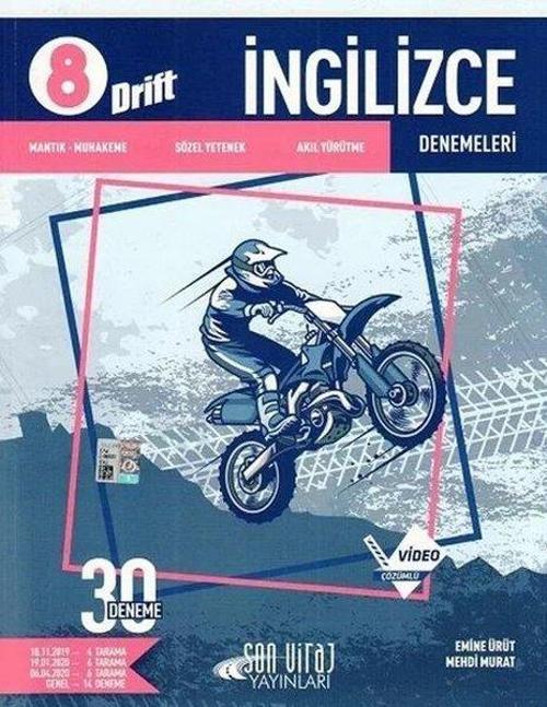 8.Sınıf İngilizce Drift Deneme 30'lu