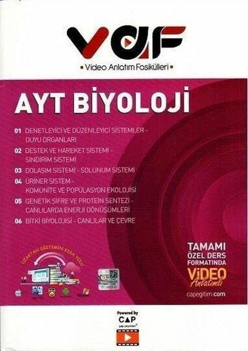 AYT Biyoloji Video Anlatım Fasikülleri