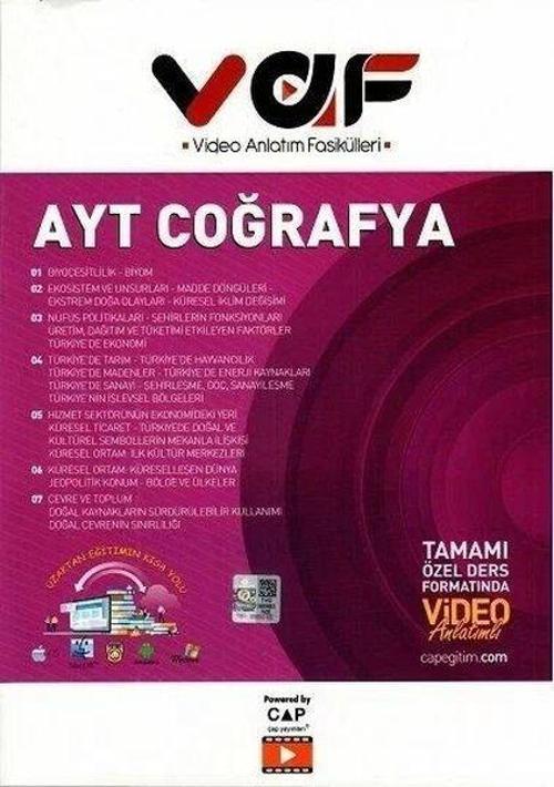AYT Coğrafya Video Anlatım Fasikülleri