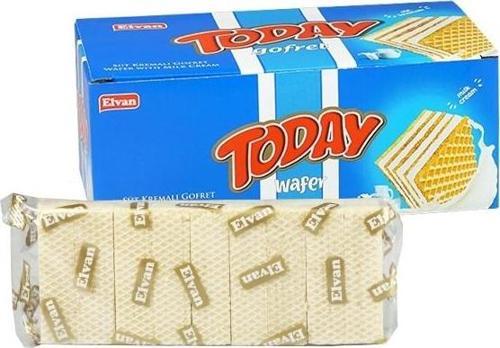 Today Gofret Sütlü 200 Gr. 4 Adet (1 Kutu)