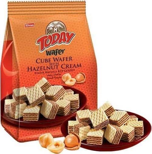 Today Küp Gofret Fındıklı 200Gr. (1 Paket)