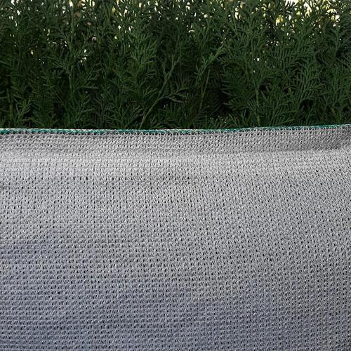 %95 GRİ GÖLGELİK FİLE ÇİT FİLESİ 4X2 METRE ENLİ 95'LİK BAHÇE ÇİT ÖRTÜSÜ JÜT GÖLGELİK KORUMA TÜLÜ