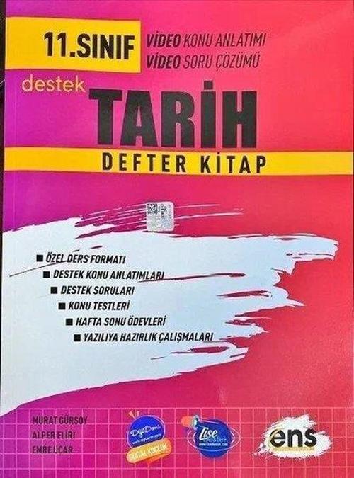 11.Sınıf Tarih Destek Defterim