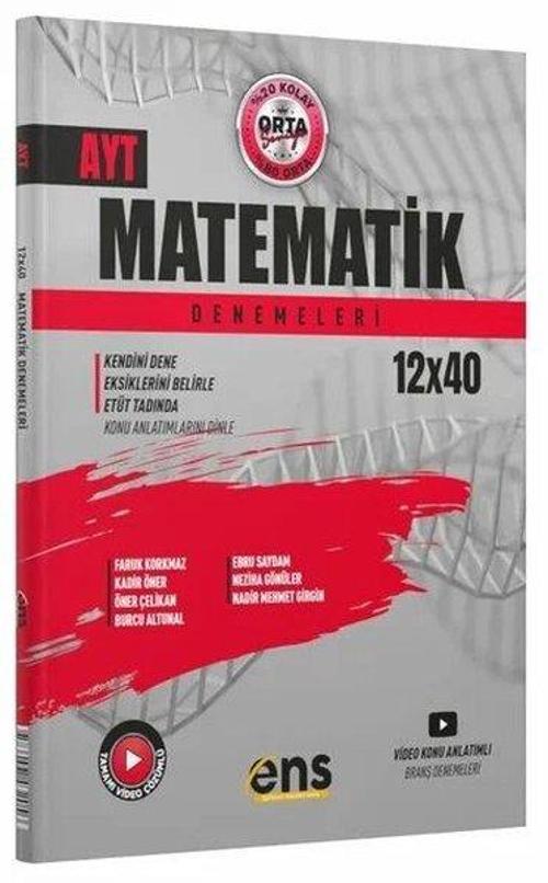 AYT Matematik 12x40 Deneme
