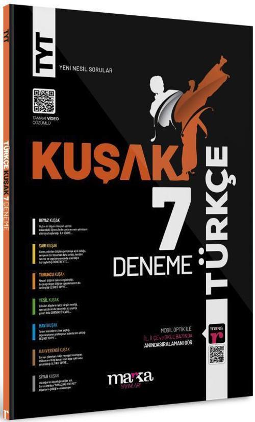 TYT Türkçe Kolaydan Zora 7 Kuşak Deneme