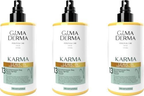 Üçlü Karma Vegan 13 Etkili Durulanmayan Saç Spreyi Seti