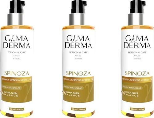 Üçlü Spinoza Vegan Argan Saç Bakım Yağı Seti