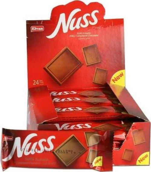 Nuss Tablet 19 Gr. 24 Adet (1 Kutu)