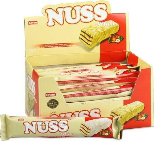 Nuss White 25 Gr. 24 Adet (1 Kutu)