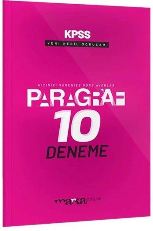 2025 KPSS - DGS - ALES Paragraf 10 Deneme Tamamı Video Çözümlü