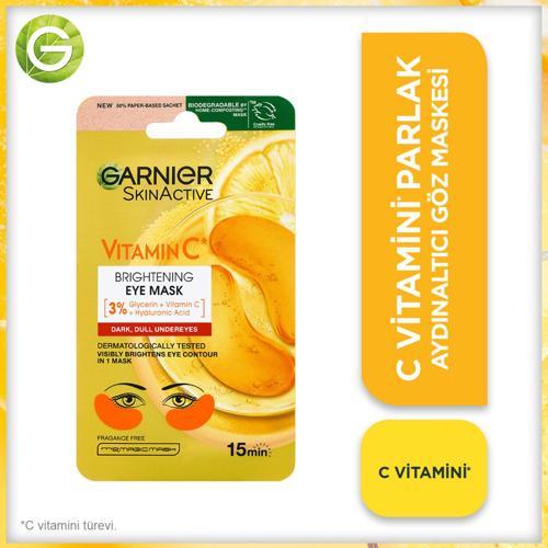 C Vitamini Parlak Aydınlatıcı Göz Maskesi
