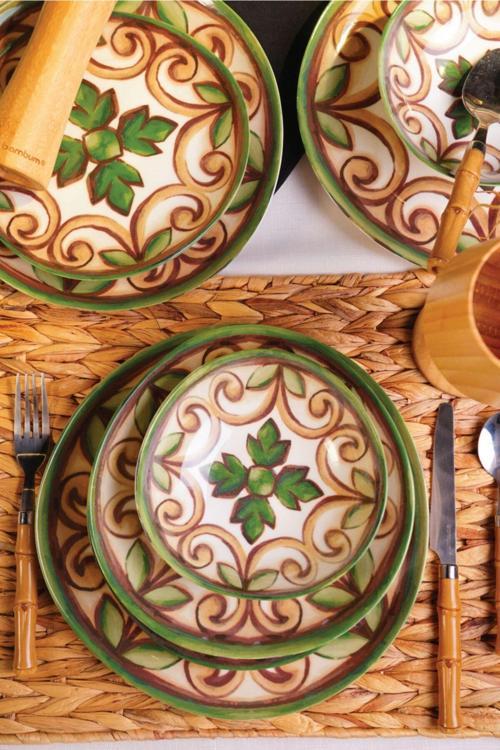 Lucia 24 Parça Bone Porselen Yemek Takımı