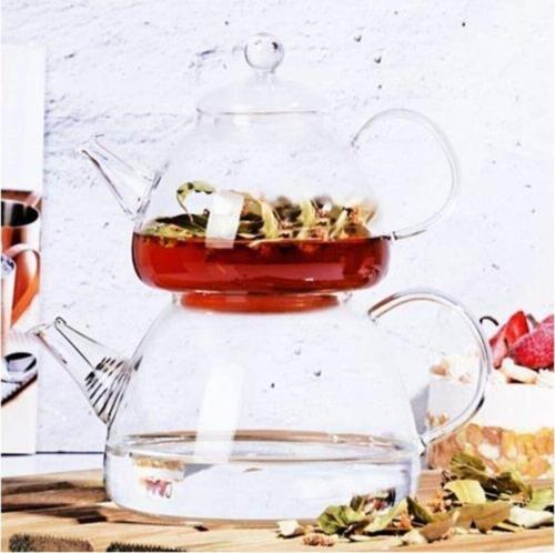 Cam Çaydanlık ( Düz ) 800 1500 Ml