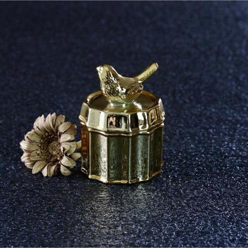Kuş Kapaklı Gold Kutu