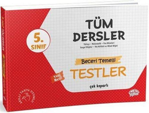 5.Sınıf Tüm Dersler Beceri Temelli Testler