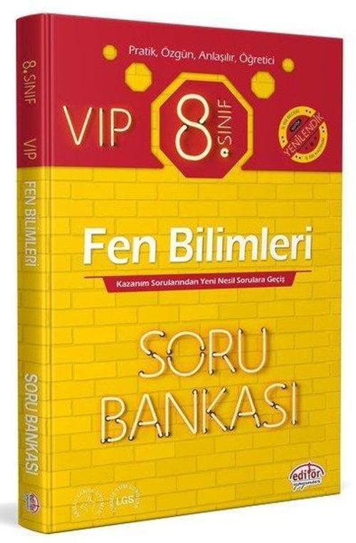 8.Sınıf VIP Fen Bilimleri Soru Bankası