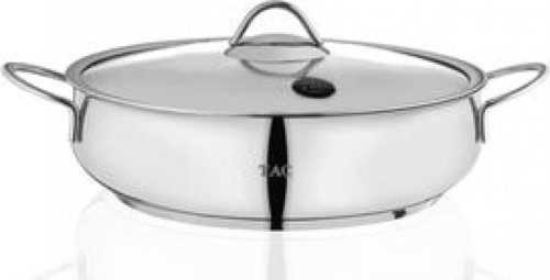 Bengü Basık Çelik Tencere No:26