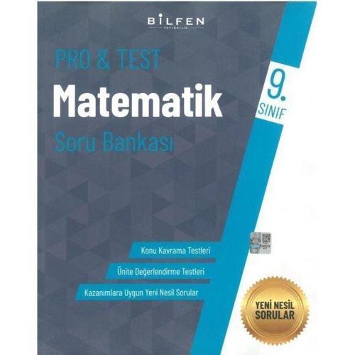 9.Sınıf Pro&Test Matematik Soru Bankası