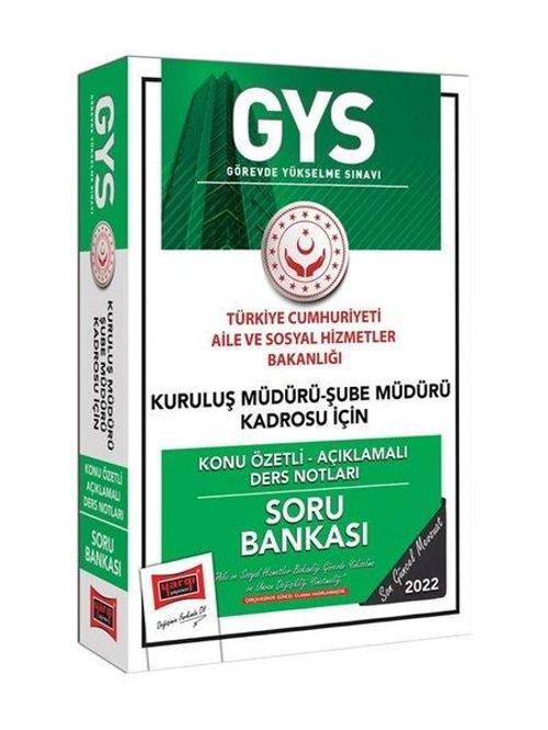 GYS T.C. Aile ve Sosyal Hizmetler Bakanlığı Kuruluş Müdürü ve Şube Müdürü Kadrosu İçin Konu Özetli A