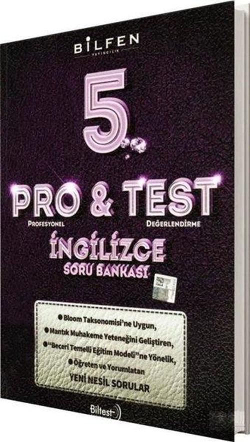 5.Sınıf Pro&Test İngilizce Soru Bankası