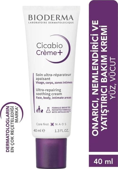 Cicabio Cream+ Cilt Bariyeri Onarıcı Nemlendirici Yatıştırıcı Krem 40ml