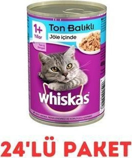 Ton Balıklı Kedi Konserve 400 Gr 24'Lü Paket