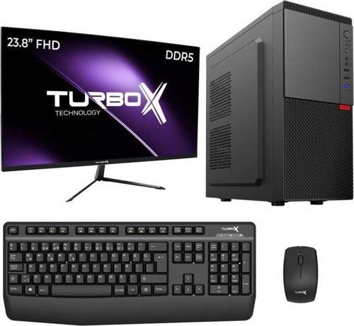 Tx5572 i5 13400 8GB DDR5 Ram 512GB M.2 NVMe SSD 23.8 inç FHD Masaüstü Ofis Bilgisayarı