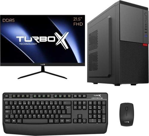 Tx5578 i5 14400 16GB DDR5 Ram 256GB M.2 NVMe SSD 21.5 inç FHD Masaüstü Ofis Bilgisayarı