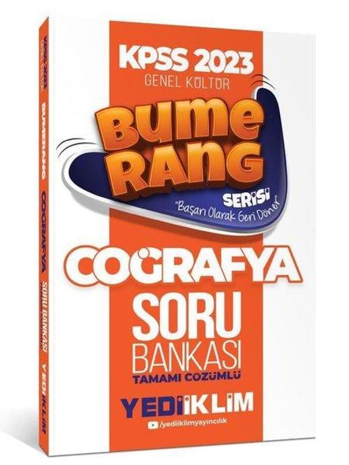 2023 KPSS Genel Kültür Bumerang Coğrafya Tamamı Çözümlü Soru Bankası 