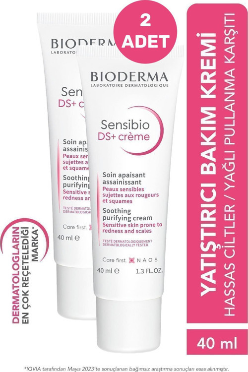 Sensibio DS+ Cream 40 ml 2 Adet