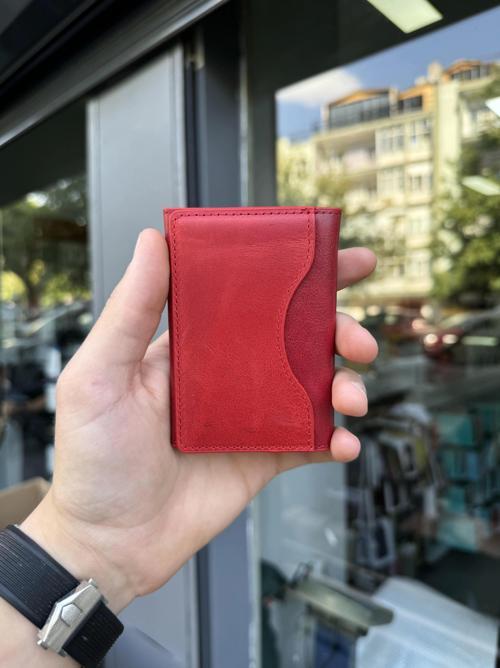 Deri Magsafe Kartlıklı Cüzdan Tüm Magsafeler İle Uyumlu