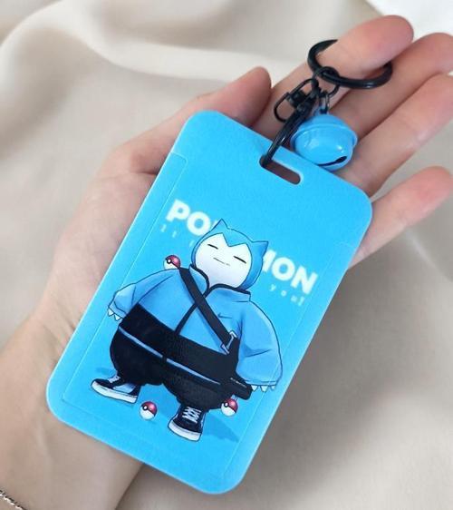 Anahtarlık Pokemon Psyduck Kartlık Karvizitlik Kart Tutucu Anahtarlık  