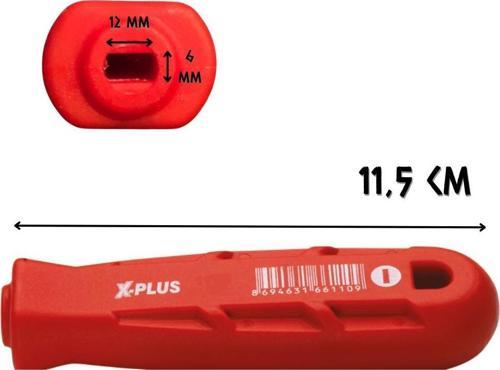 Plastik Eğe Sapı - Düz - 12"