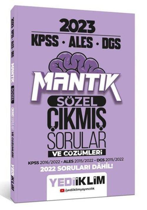 2023 KPSS ALES DGS Sözel Mantık Tamamı Çözümlü Çıkmış Sorular 
