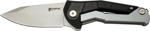 Gear Sugga 915B BK Siyah & Beyaz Kamp / Outdoor Çakı 17,5cm - Yarı Otomatik, Kemerlikli, Kutulu
