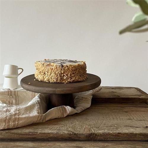 Ahşap 28 Cm Ayaklı Sunumluk