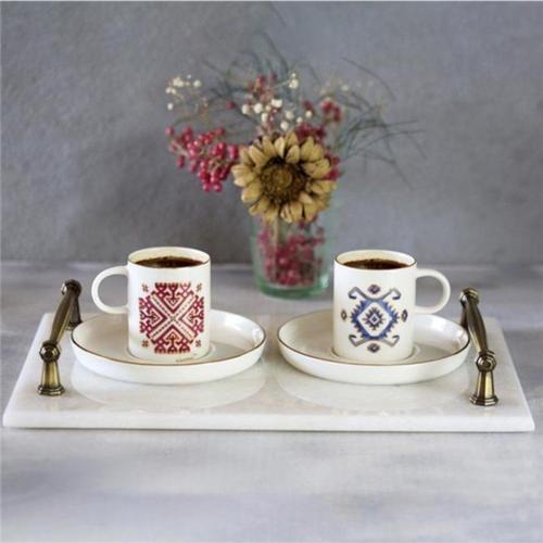 Mermer Beyaz Altın 30X20 Cm Tepsi, Mermer Nişan Söz Tepsi, Peynir Tabağı, Kahve Köşesi Sunumluk