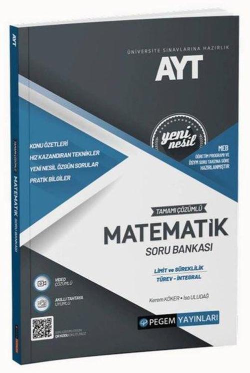 AYT Matematik Limit - Süreklilik - Türev - İntegral Soru Bankası