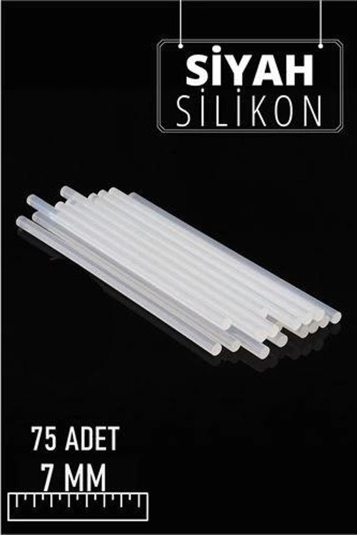 7 mm 75 Adet Sıcak Silikon
