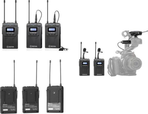 Kameralar Için Wm8 Pro K2 Kablosuz Ikili Yaka Mikrofonu