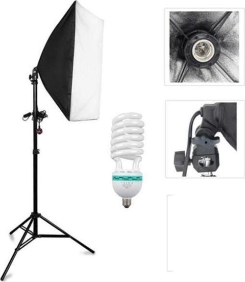 Youtube Çekimleri Için, Softbox Sürekli Işık Seti
