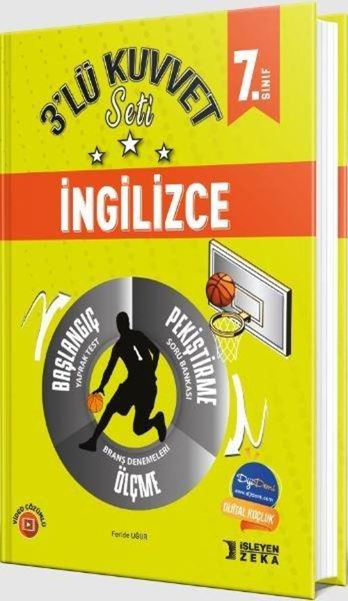 2023 7.Sınıf İngilizce 3'lü Kuvvet Serisi Set