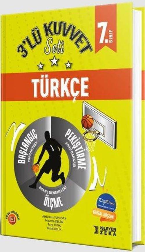 2023 7.Sınıf Türkçe 3'lü Kuvvet Serisi Set
