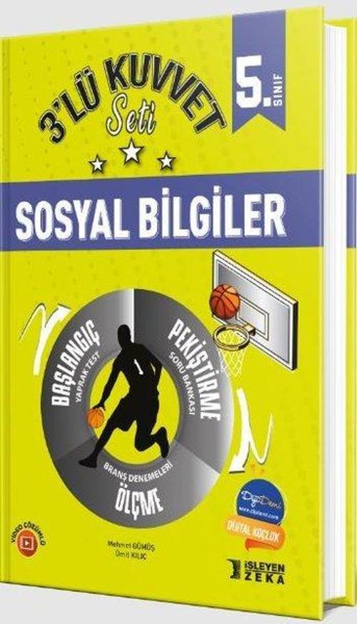 2023 5.Sınıf Sosyal Bilgiler 3'lü Kuvvet Serisi Set
